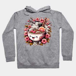 Cherry Blossom Ramen Bowl Artwork Hoodie